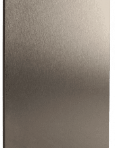 Puerta Pet metal satinado