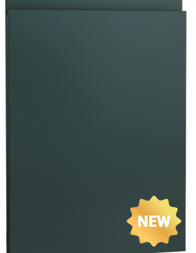 Puerta con uñero Bérgamo Verde Opaco